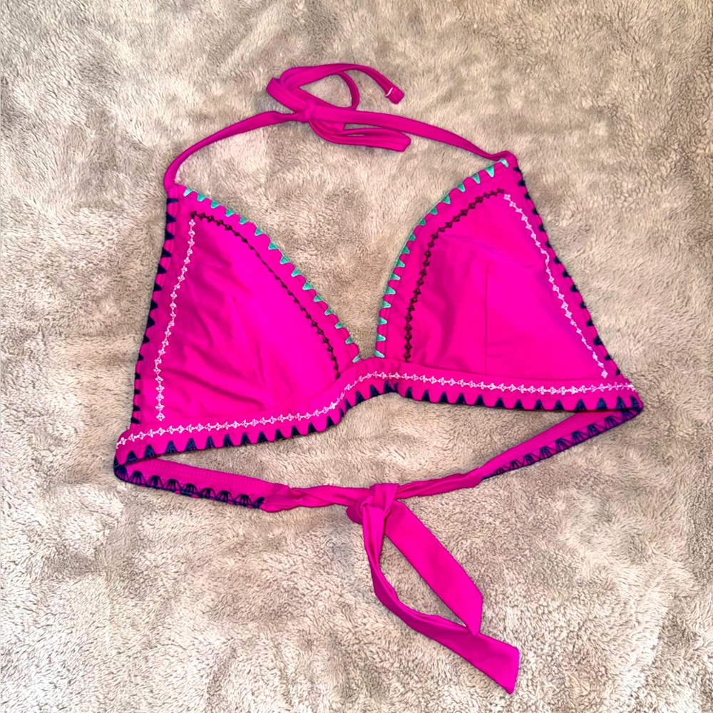 Design Lab Lord & Taylor | Pink Bikini Top